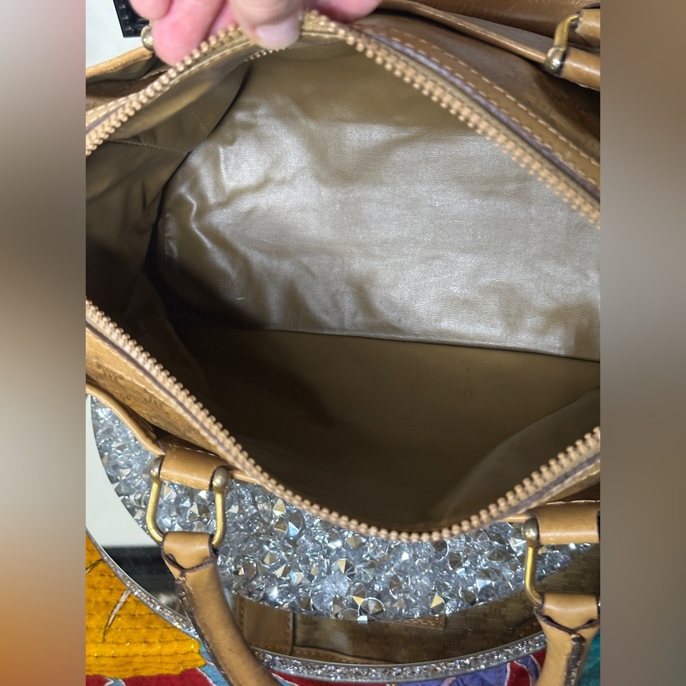 Vintage Celine Macadam Boston Bag. - Picture 7 of 12